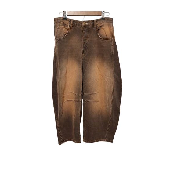 We The Free Denim - we the free good luck mid rise barrel jeans 29